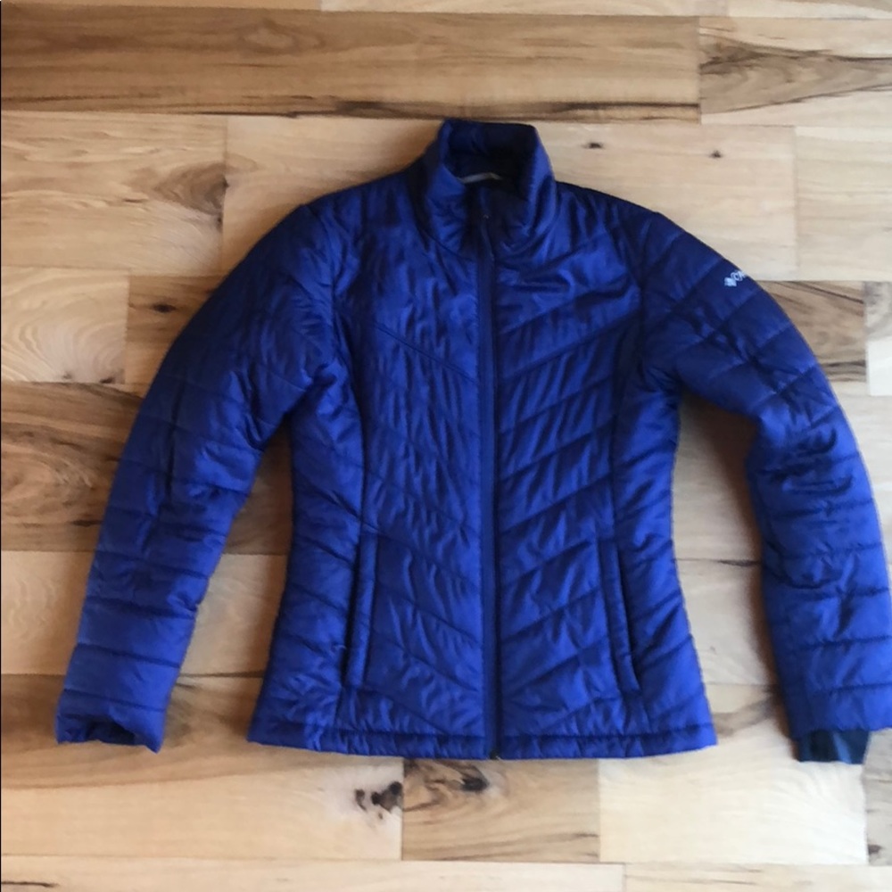 Columbia XS Insulated Coat, purple.